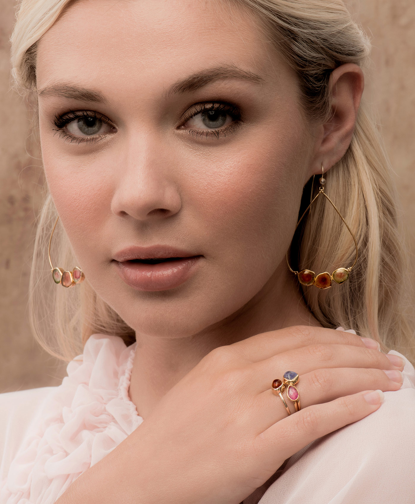 India Earrings, Jude Rings