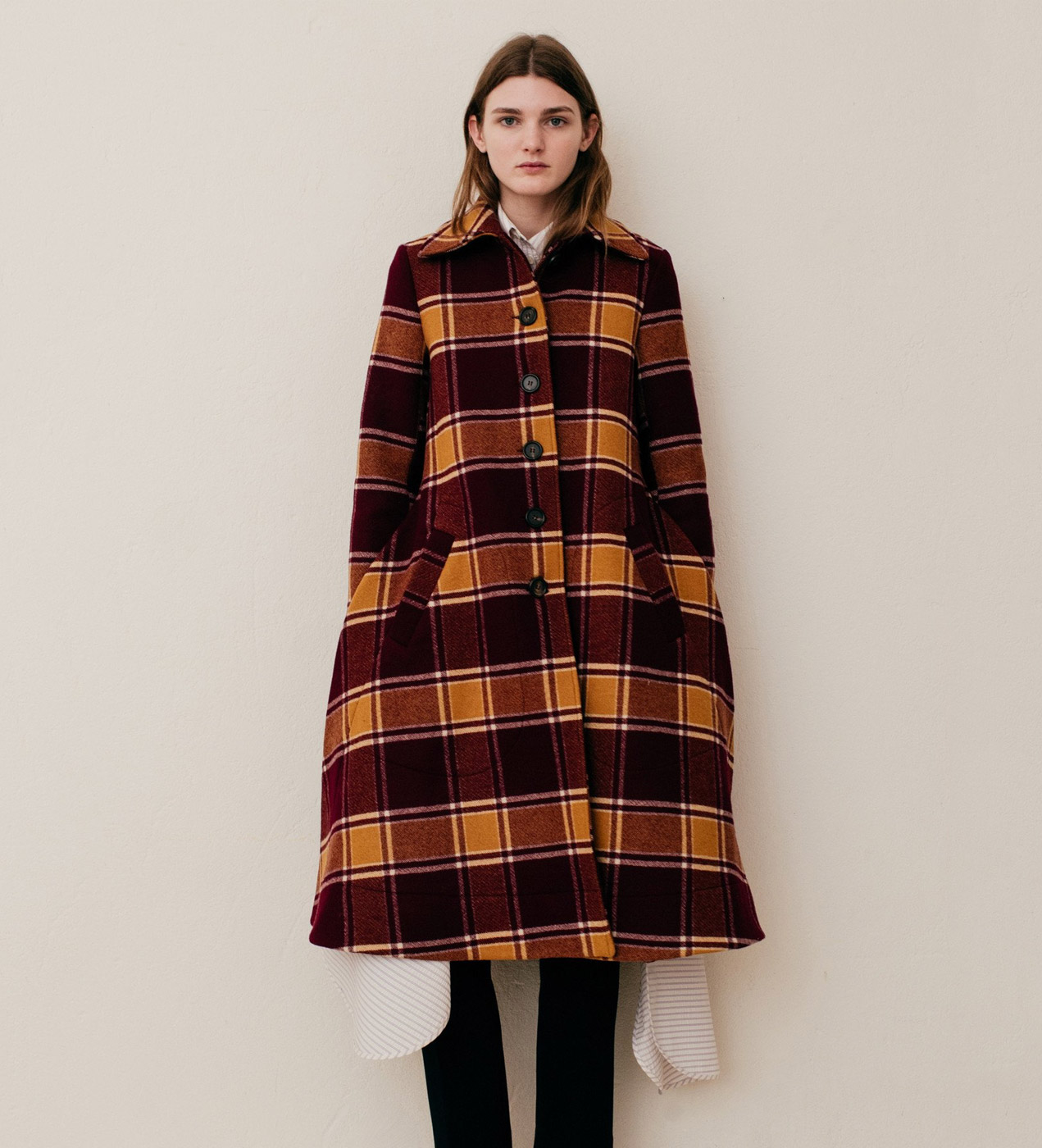 Belize, Lewis Princess Coat in Caramel Check